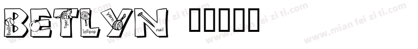 Betlyn字体转换