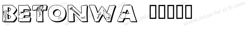 Betonwa字体转换