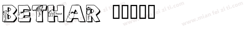 bethar字体转换