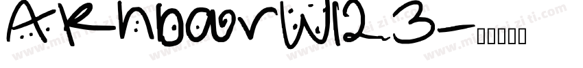 AkhbarW123字体转换