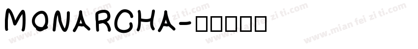 MONARCHA字体转换