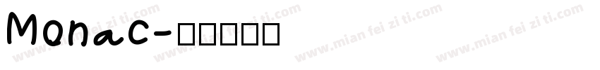 Monac字体转换
