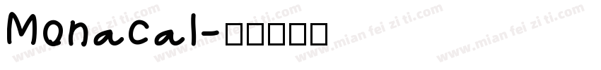 Monacal字体转换