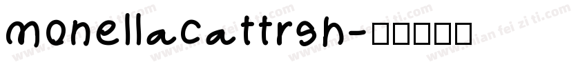 monellacattrsh字体转换