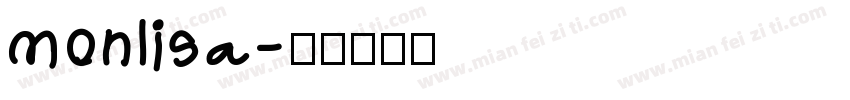 monlisa字体转换