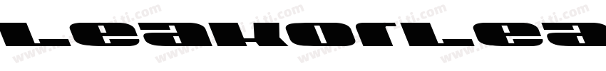 LeakorLeachLeft字体转换