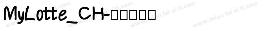 MyLotte_CH字体转换