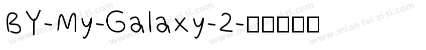 BY-My-Galaxy-2字体转换