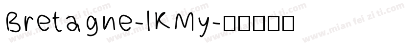 Bretagne-lKMy字体转换