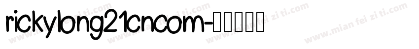 rickylong21cncom字体转换