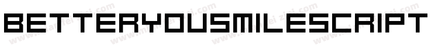 BetteryousmileScript-L3EE4字体转换