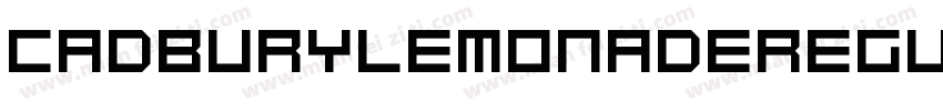 CadburylemonadeRegular-1vG4字体转换