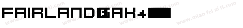 Fairland-gAK4字体转换