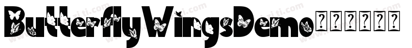 ButterflyWingsDemo字体转换