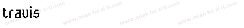 travis字体转换