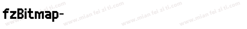 fzBitmap字体转换