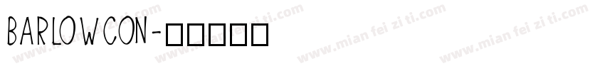 barlowcon字体转换