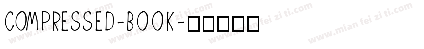 compressed-book字体转换