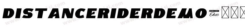 DistanceRiderDemo字体转换
