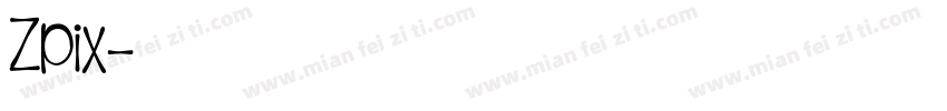 Zpix转换器字体转换
