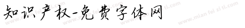 知识产权字体转换