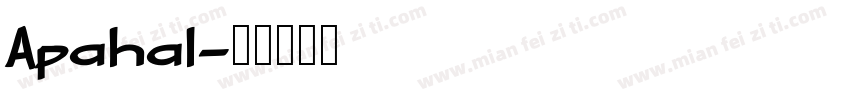 Apahal字体转换