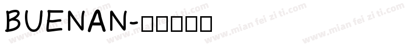 BUENAN字体转换