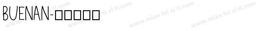 BUENAN字体转换
