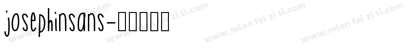 josephinsans字体转换