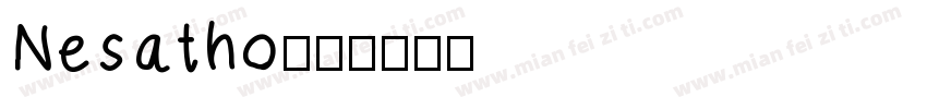 Nesatho字体转换