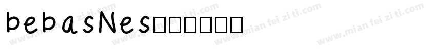 bebasNes字体转换