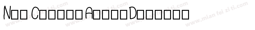 NewCinemaAStd-D字体转换