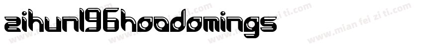 zihun196hao-damings字体转换