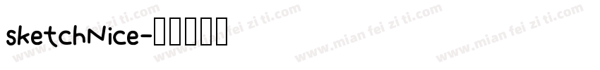 sketchNice字体转换