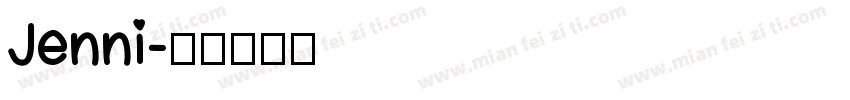 Jenni字体转换
