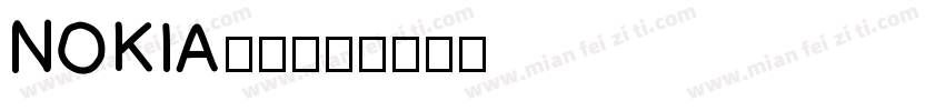 NOKIA字体字体转换