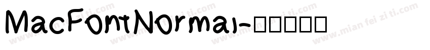MacFontNormal字体转换