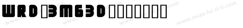WRD_EMBED_字体转换