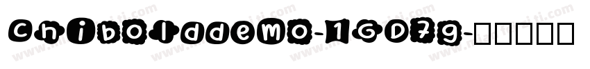 Chibolddemo-1GD7g字体转换