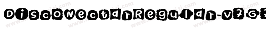 DiscoNectarRegular-v7G7字体转换