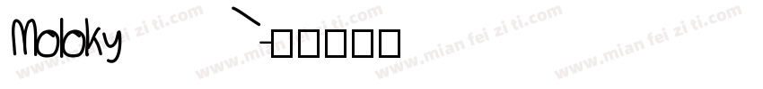 Moloky字体转换