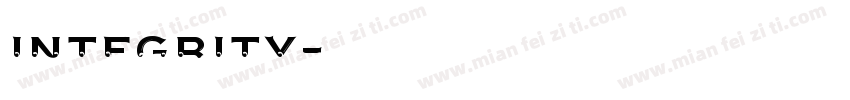 Integrity字体转换