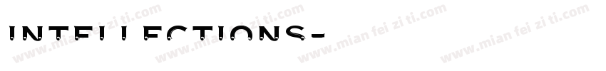Intellections字体转换