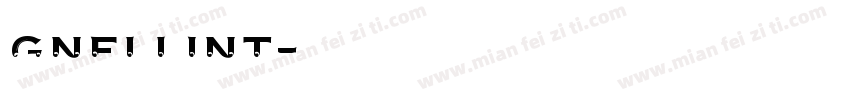 gnellint字体转换