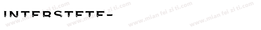 interstete字体转换