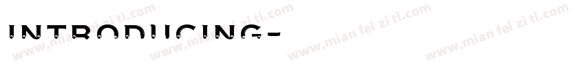 introducing字体转换
