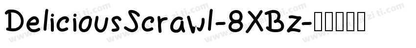 DeliciousScrawl-8XBz字体转换