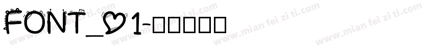 FONT_01字体转换
