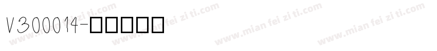 V300014字体转换