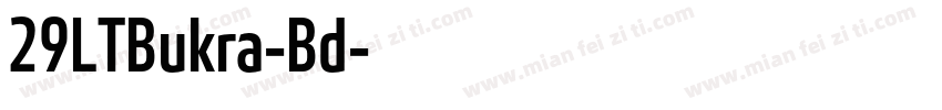 29LTBukra-Bd字体转换